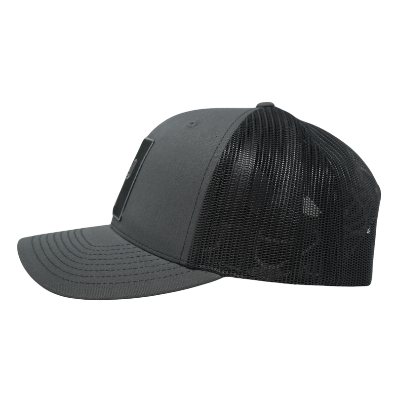 Blacked Out Cactus Stated - Charcoal/Black - Rooster 