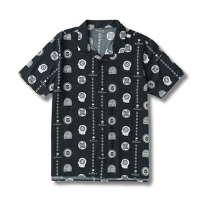 Bless Up Trail Button Up Shirt - Rooster 