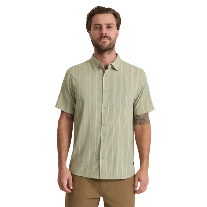 Bless Up Shirt – SAGE STRIPE