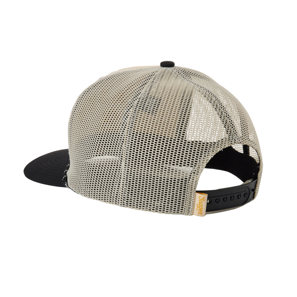 Branded Trucker Snapback Black/ White - Rooster 