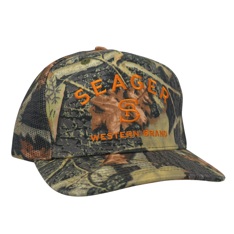 Branded Trucker Snapback