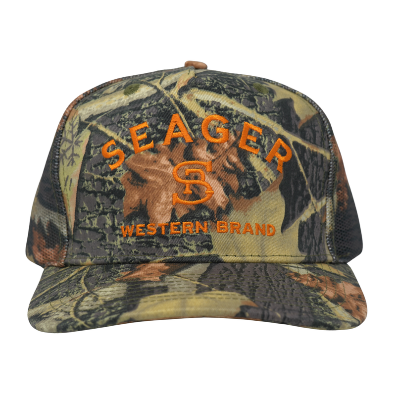 Branded Trucker Snapback