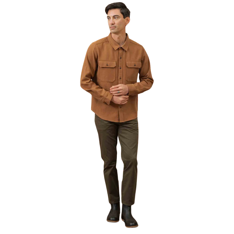 Pointer Overshirt – Camel