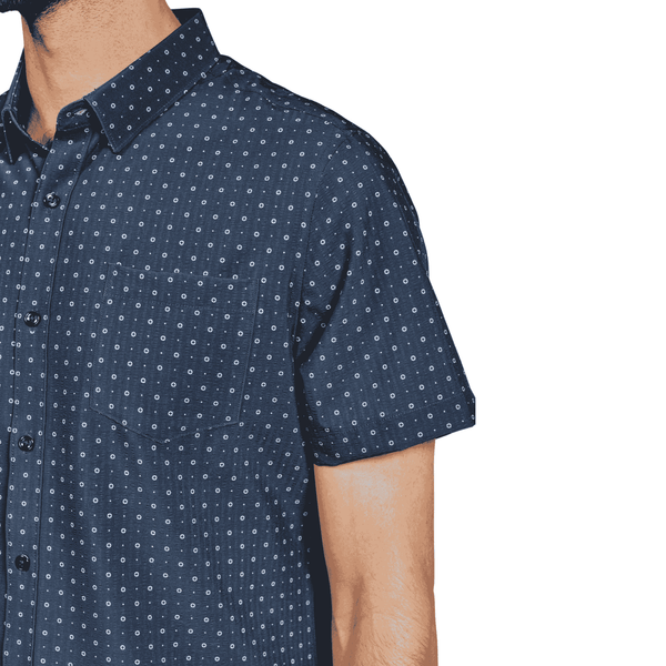 Bridges Short Sleeve Shirt – Navy