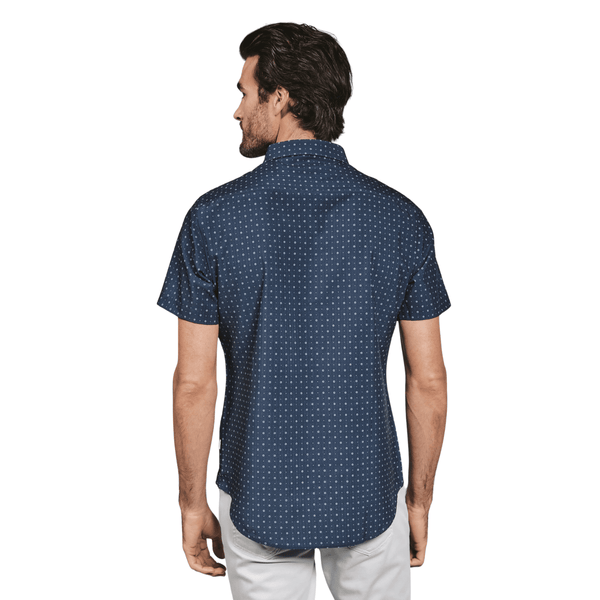 Bridges Short Sleeve Shirt – Navy