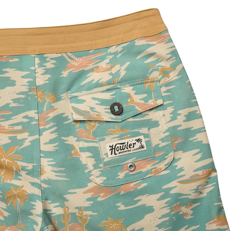 Bruja Boardshorts - Dreamland – Seafoam