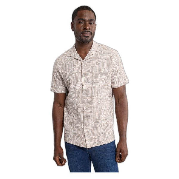 Castaway Textured Camp Shirt - Rooster 