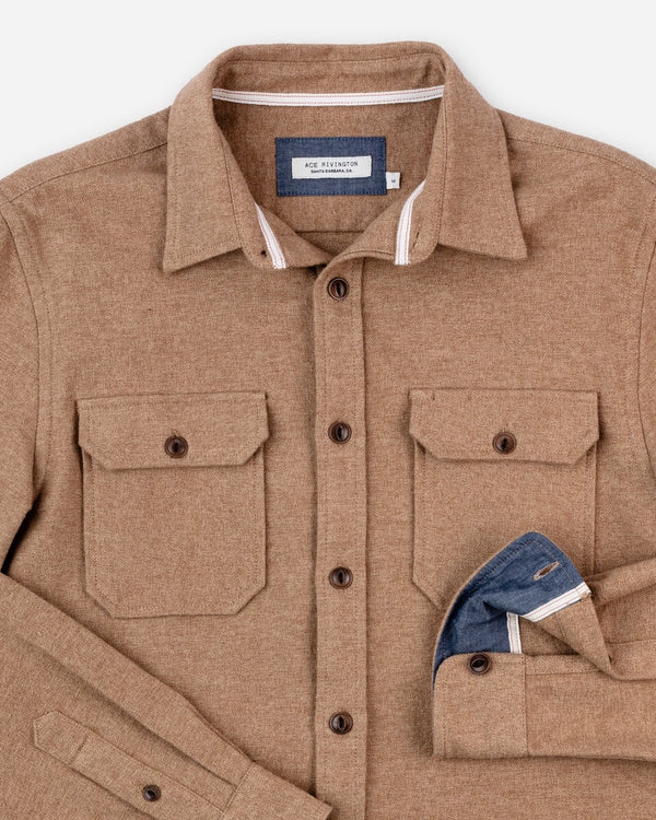 Winter Flannel - Utility Shirt - Rooster 