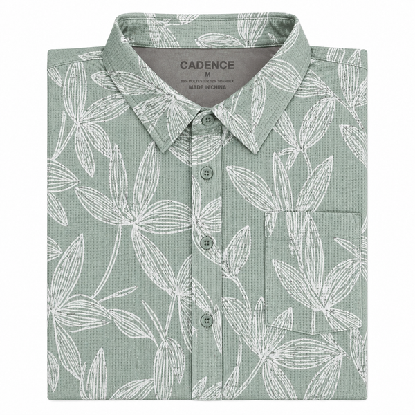 Flow Performance Button Down - Rooster 