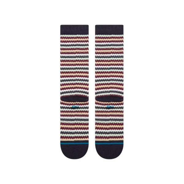 Chiclets Waffle Knit Crew Socks - Rooster 