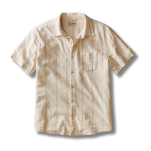 Classic Embroidered Stretch Selvage Shirt - Rooster 