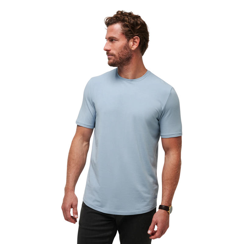 Cloud Crew Tee – Dusty Blue