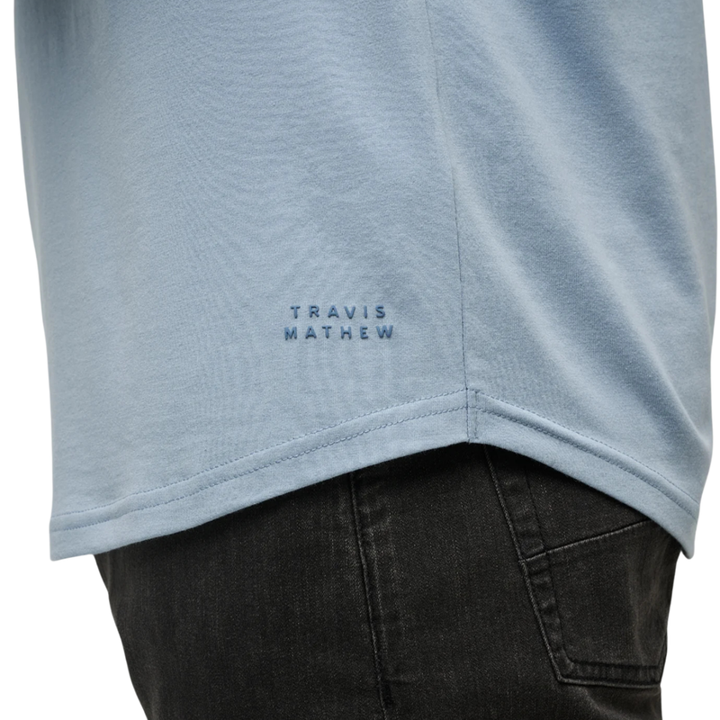Cloud Crew Tee – Dusty Blue