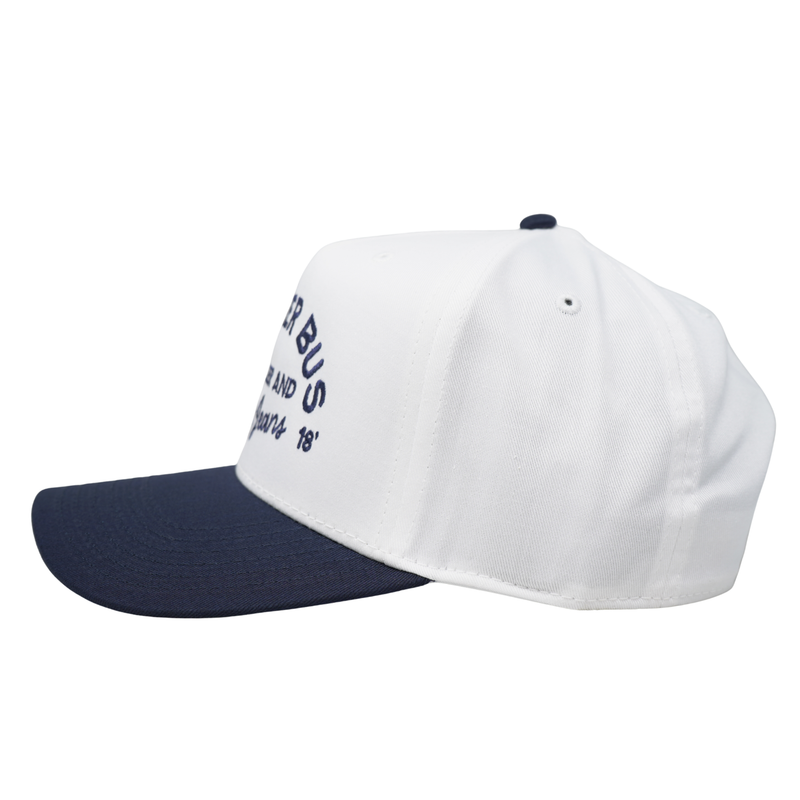 Cold Beer and Blue Jeans Rooster Bus Hat - Rooster 