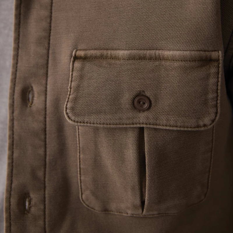 Comfort Terry Shirt Jacket
