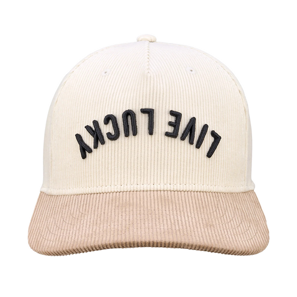 Cord Upside Down Luck 1 Brown Hat - Rooster 