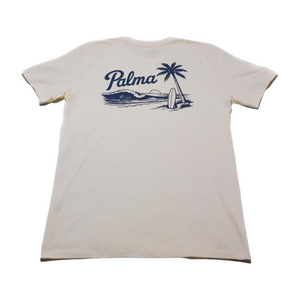 SS Palma Waves Tee - Rooster 