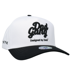 White & Black Logo Hat - Rooster 