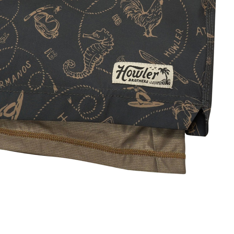 Deep Set Boardshorts - Sea Rodeo – Antique Black