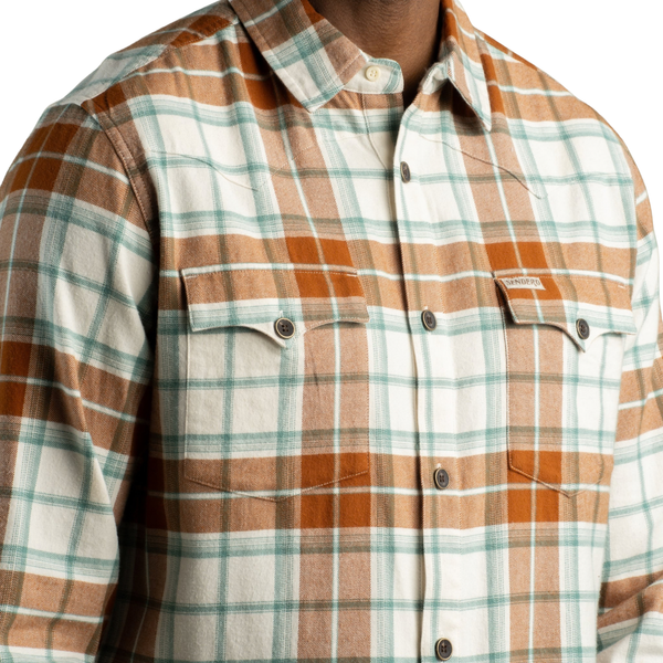 Durango Flannel Lightweight Stretch - Rooster 