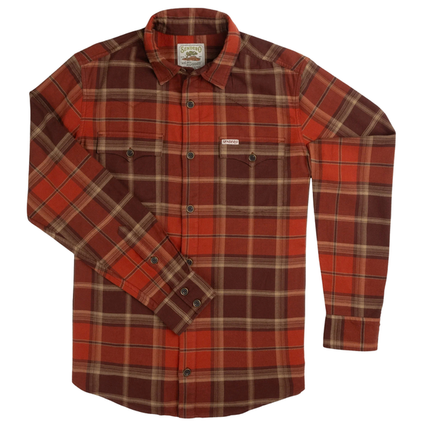 Durango Flannel Lightweight Stretch - Rooster 