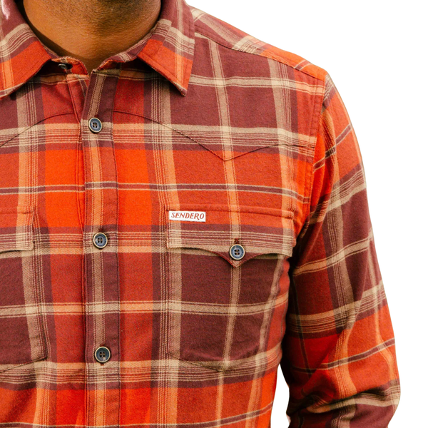Durango Flannel Lightweight Stretch - Rooster 