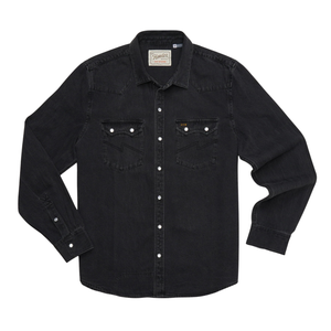 Dust Up Denim Snapshirt - Rooster 