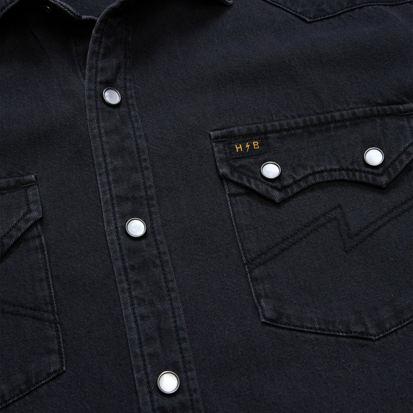 Dust Up Denim Snapshirt