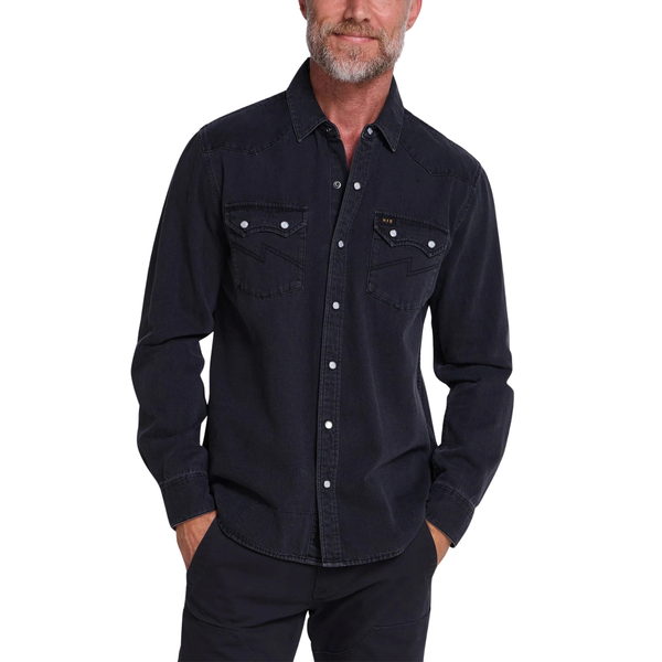 Dust Up Denim Snapshirt