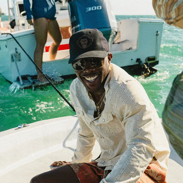 El Mono Hat - Black - Rooster 