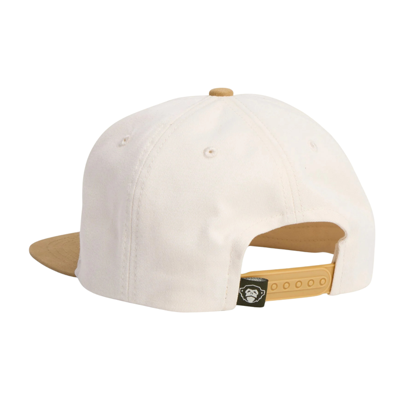 El Sol Unstructured Snapback – White / Gold