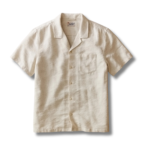 Elio Jacquard Resort Shirt - Rooster 