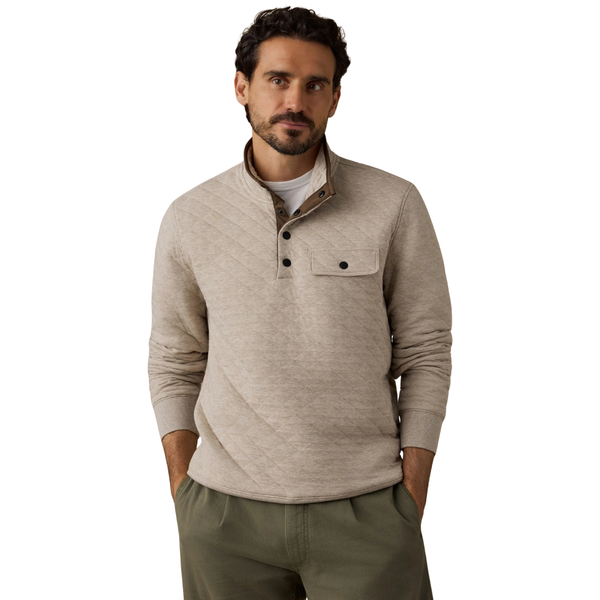 Epic Quilted Fleece Pullover