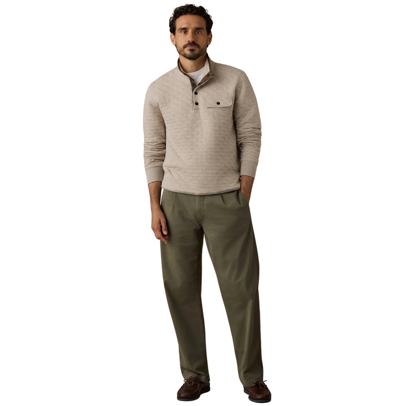 Epic Quilted Fleece Pullover