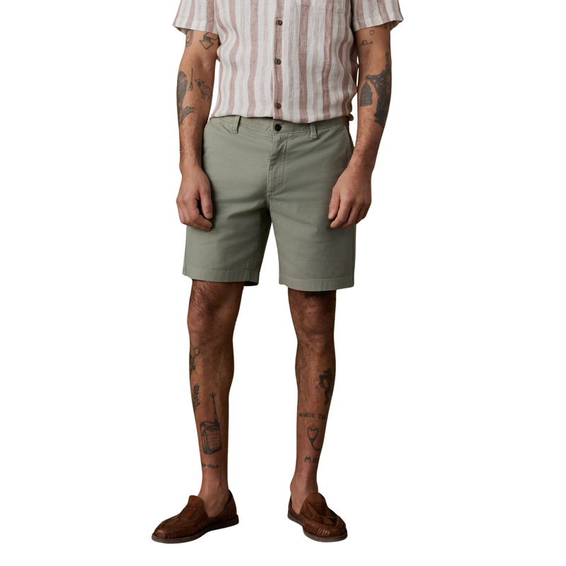 Essential Chino Short 8" – Trail Olive