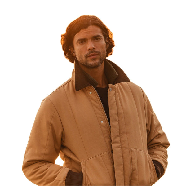The Craftsman Quilted Jacket Golden State - Rooster Bus