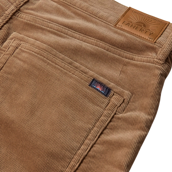 Stretch Terry Corduroy 5-Pocket Pant - Rooster 