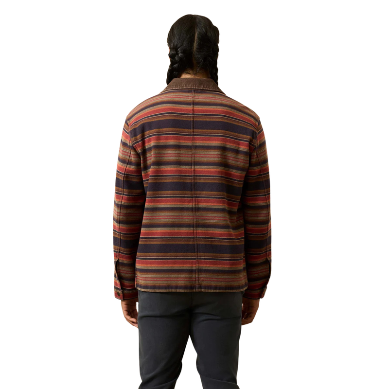 High Ridge Twill Studio Jacket – Night Time Fire Stripe