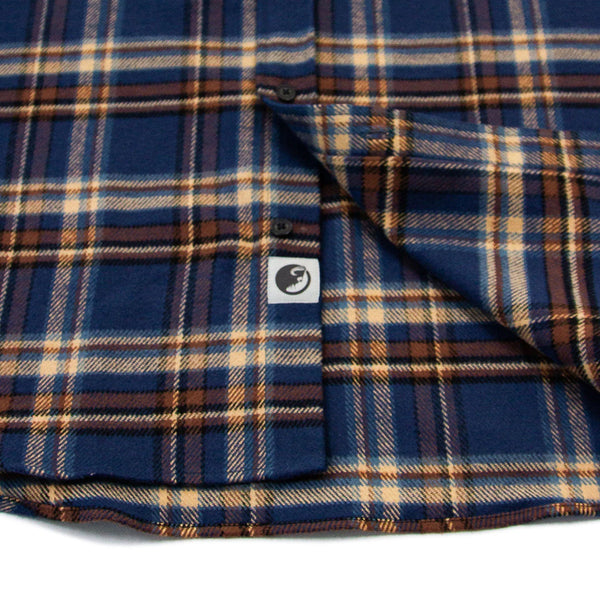 Field Grand Flannel - Pecan Plaid - Rooster 
