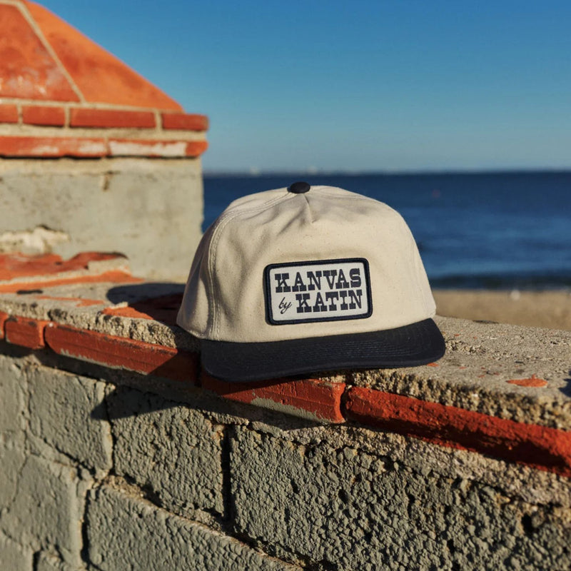 Field Hat – Vintage White/ Blue