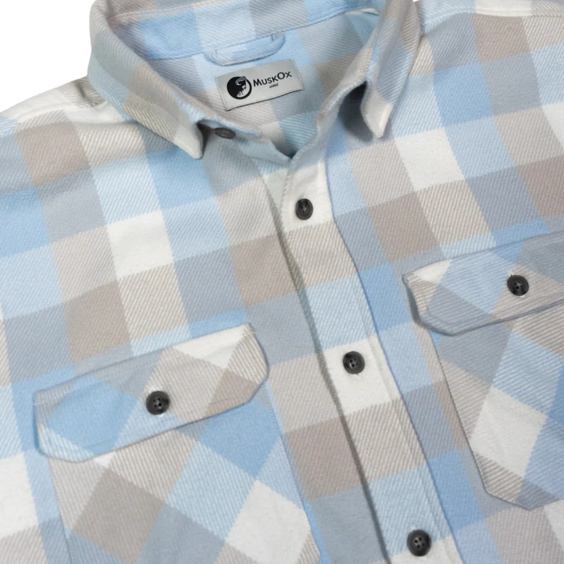 Field Grand Flannel – Vintage Sky