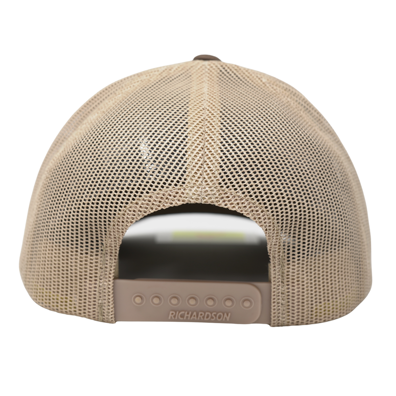 Flagstaff Pines Brown/Khaki Trucker - Rooster 