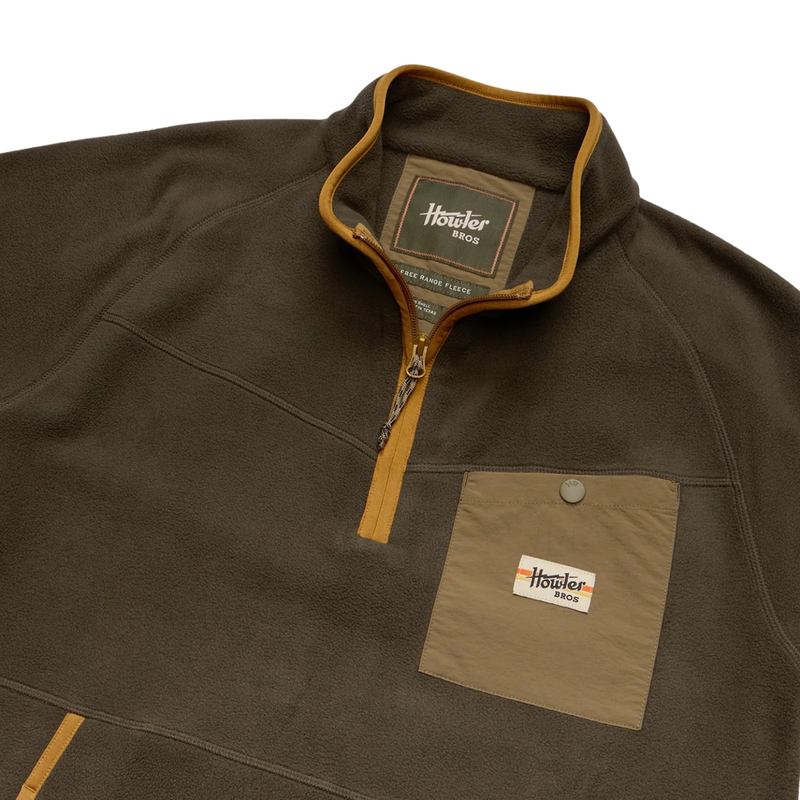 Free Range Fleece Pullover – Army