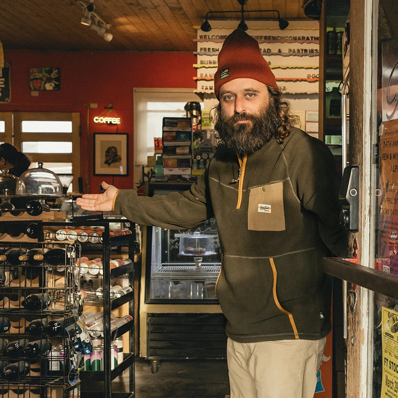 Free Range Fleece Pullover – Army