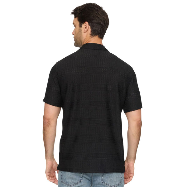Gardiner SS Textured Shirt - Rooster 