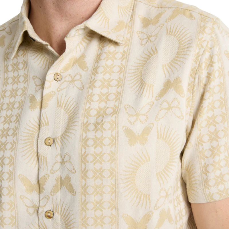 Gonzo Short Sleeve Button Up Shirt – Sand