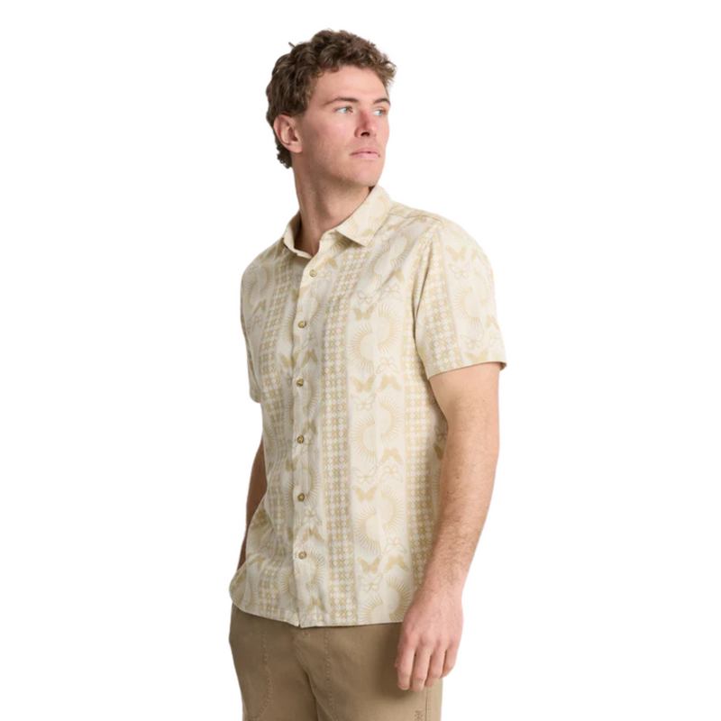 Gonzo Short Sleeve Button Up Shirt – Sand