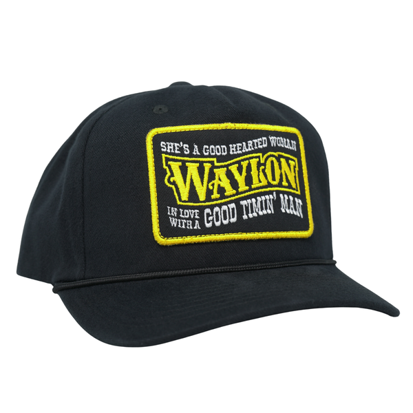 Good Hearted Woman Snapback – Black