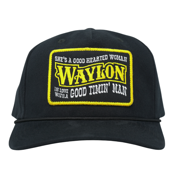 Good Hearted Woman Snapback – Black