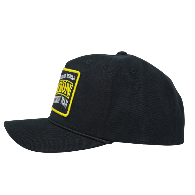 Good Hearted Woman Snapback – Black